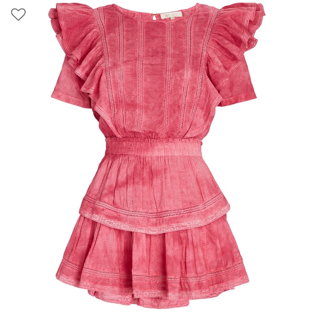 LOVESHACKFANCY NATASHA DRESS (WORN ONCE)